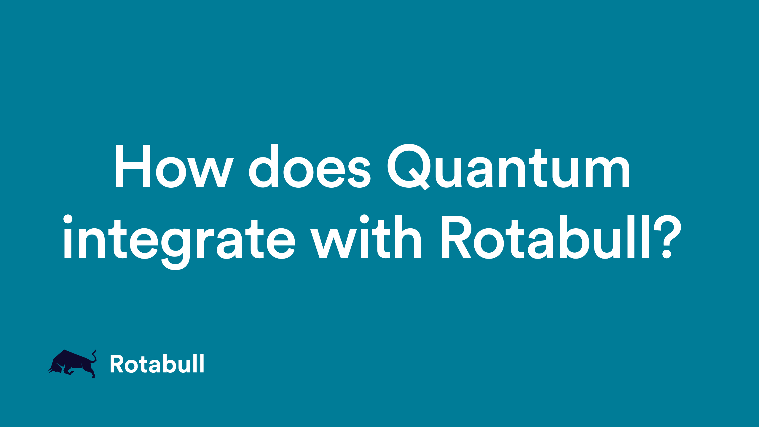 Quantum integration (FAQ)